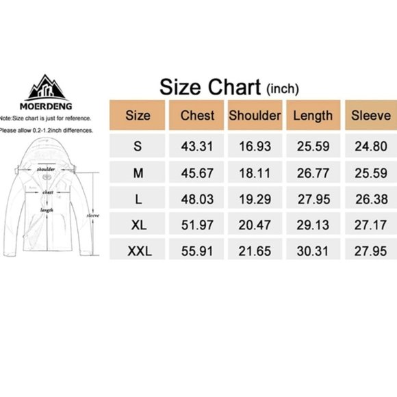 Women's Moerdeng Purple water proof Insulated Hooded Winter Parka - Picture 10 of 10